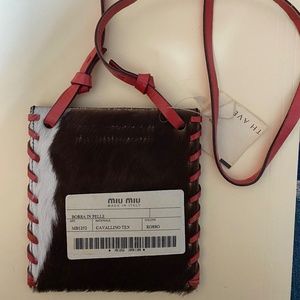 Miu Miu mini ID pouchette